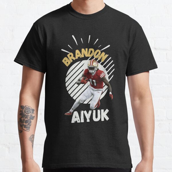 Brandon Aiyuk Football Edit Tapestries 49ers Long Sleeve T-Shirt