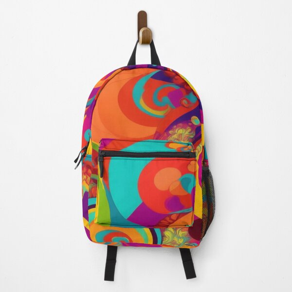 Item preview, Flower Power Colourful Flower Pattern designed and sold by druidwolfart.