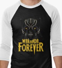 Wakanda Forever Men's Baseball ¾ T-Shirt