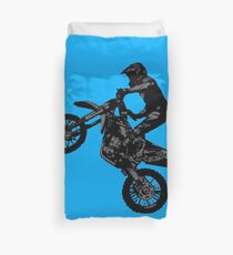 Dirt-Bike-Rennfahrer Bettbezug