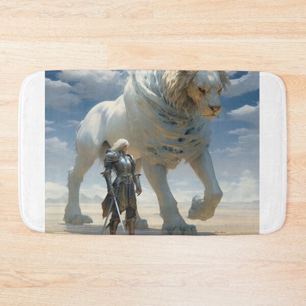 Item preview, knight confronting an otherworldly creature image #2 designed and sold by Demonik-Art.