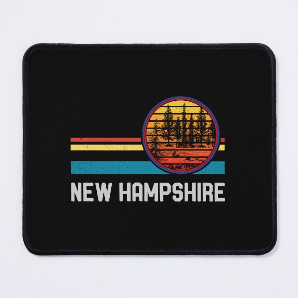 Item preview, Vintage Retro New Hampshire 80s 70s Lake Pine Forest Sunset designed and sold by Dar-rinWitmer.