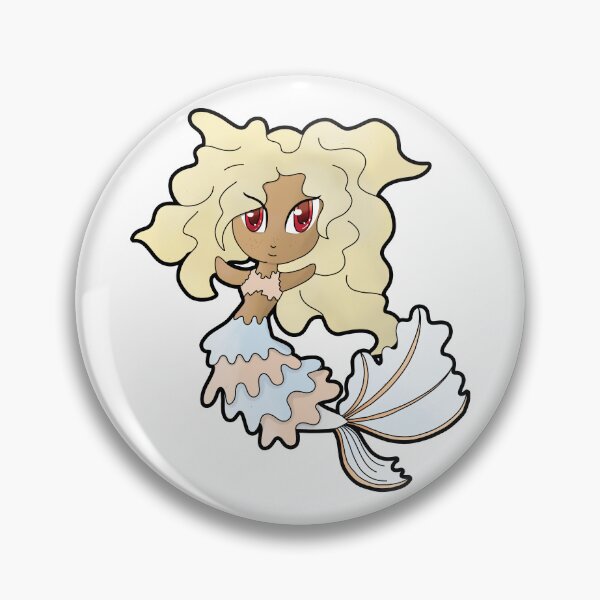 Item preview, Bleached Flame Coral Frill Dancer Mermaid designed and sold by DreamPiggle.