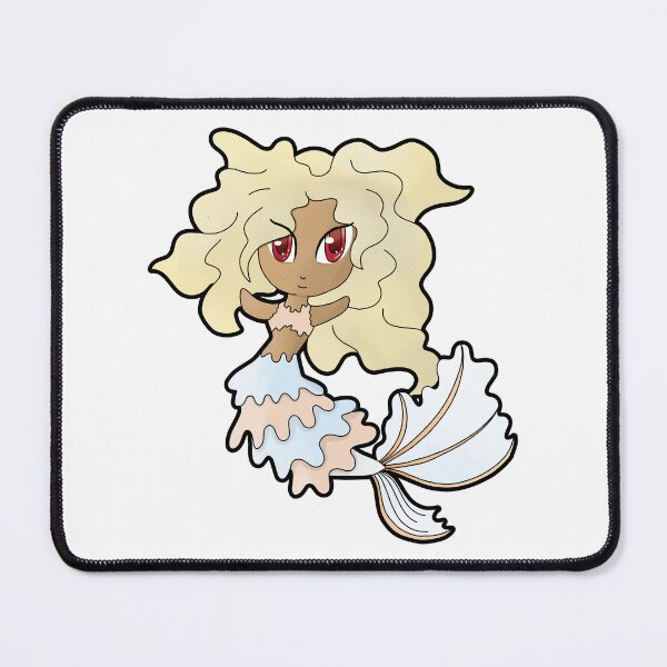 Item preview, Bleached Flame Coral Frill Dancer Mermaid designed and sold by DreamPiggle.