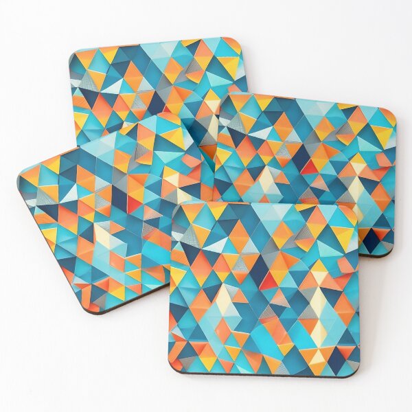 Item preview, Surreal Triangle Dreams ver.2 - Geometric Patterns in Enigmatic Elegance designed and sold by Freak-Scene.