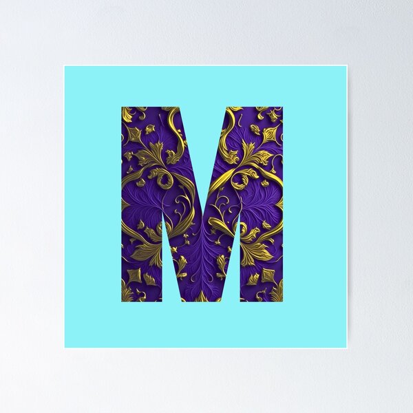 Item preview, My Name Starts With M - Design 2 #M #alphabet #spider designed and sold by Propc.