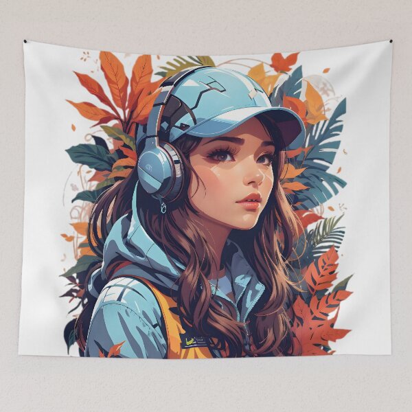 Item preview, girl in a jungle designed and sold by Kovalakis.