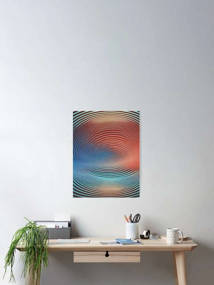 Thumbnail 2 of 3, Poster, Interference pattern designed and sold by AlfredSSikula.