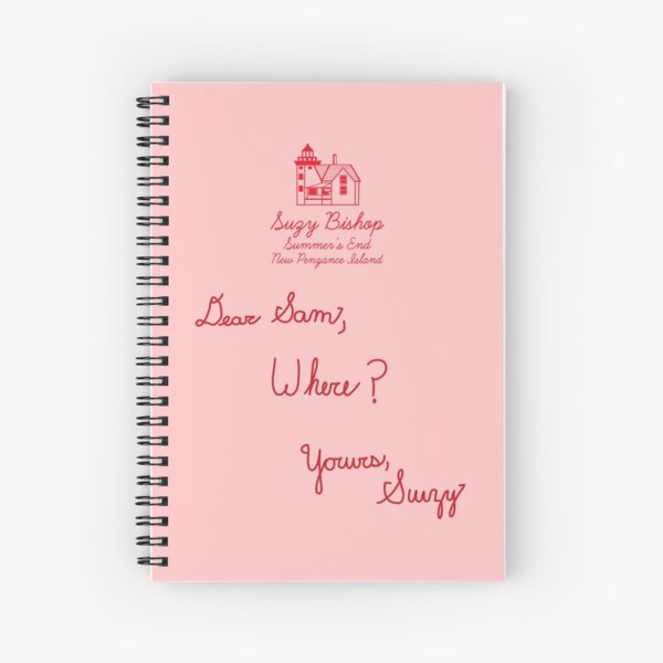 Dear Sam - Moonrise Kingdom Spiral Notebook