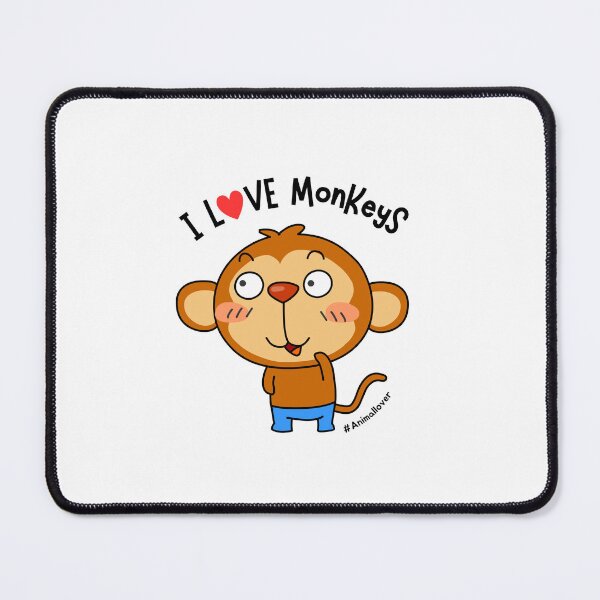 Item preview, Monkey - I love Monkeys designed and sold by EzezFolio.