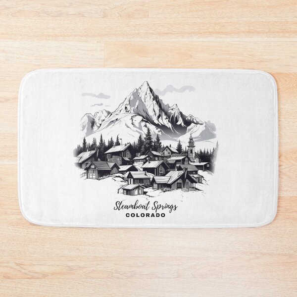 Item preview, Steam Boat Springs Colorado designed and sold by DesignArtique.