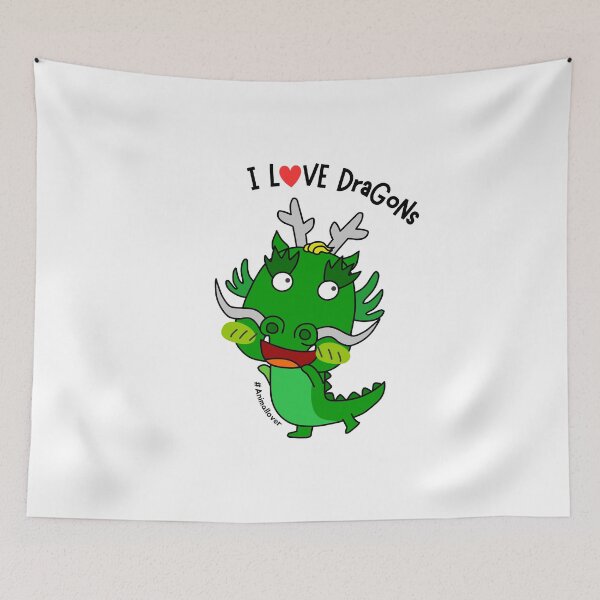 Item preview, I love dragons designed and sold by EzezFolio.
