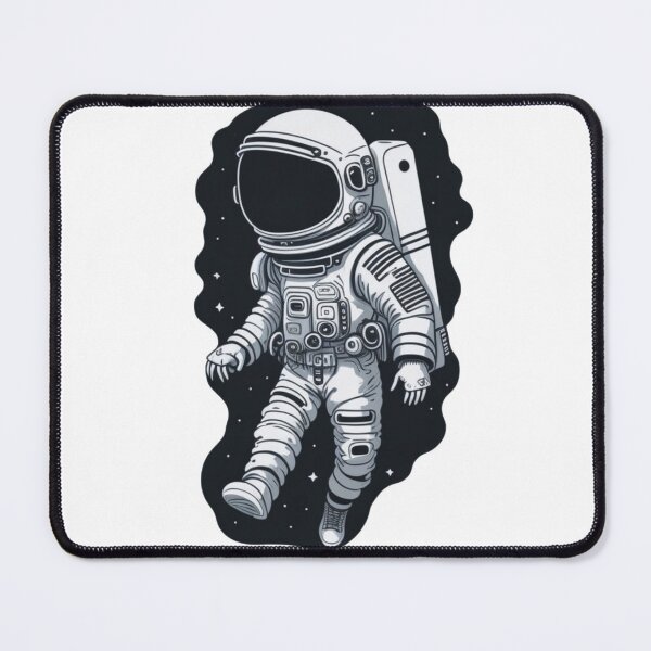 Item preview, astronaut in space designed and sold by Majkel & Majkel.
