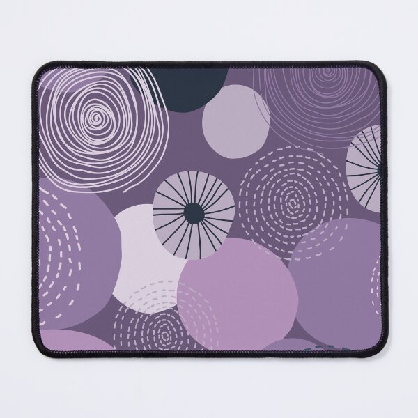 Item preview, Purple Boho Vintage Circles  designed and sold by artistevt.