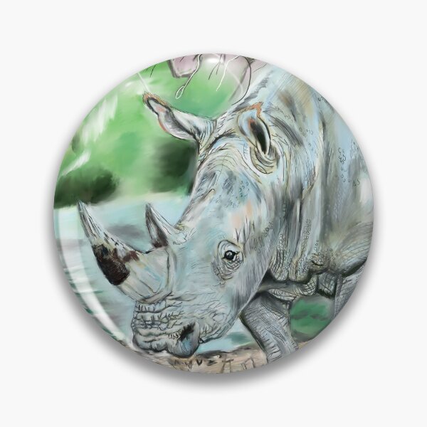 Item preview, Forest Rhino designed and sold by animal-inspired.