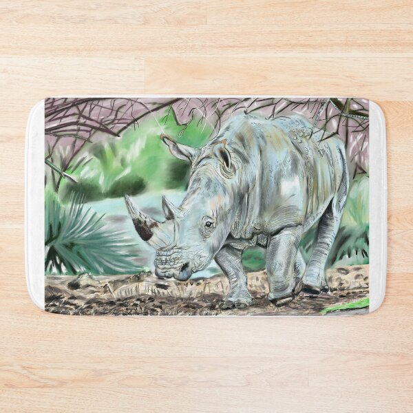Item preview, Forest Rhino designed and sold by animal-inspired.