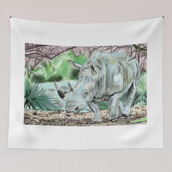 Item preview, Forest Rhino designed and sold by animal-inspired.