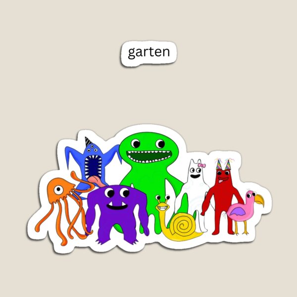 Garten of Banban Opila Bird ?/? Sticker for Sale by Chromewaffle