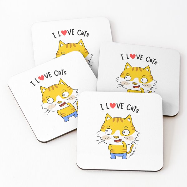 Item preview, I love cats designed and sold by EzezFolio.