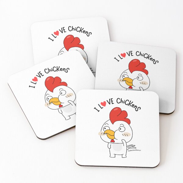 Item preview, I love chickens designed and sold by EzezFolio.