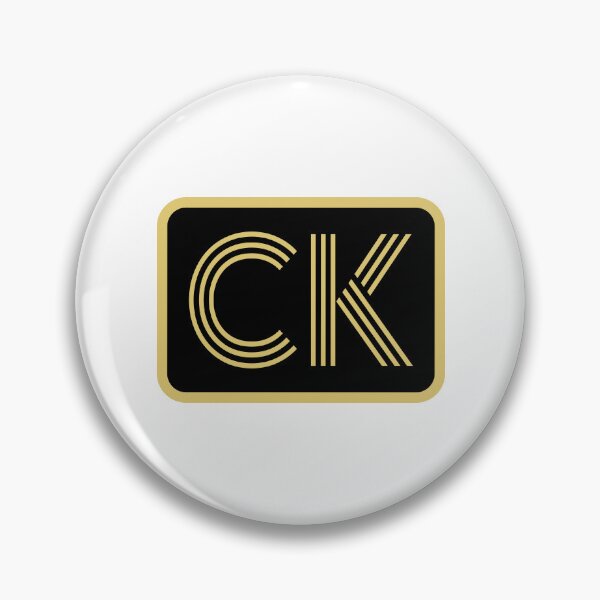 Item preview, CK Initials Gold Geometric Letters designed and sold by Jeallan Designs.