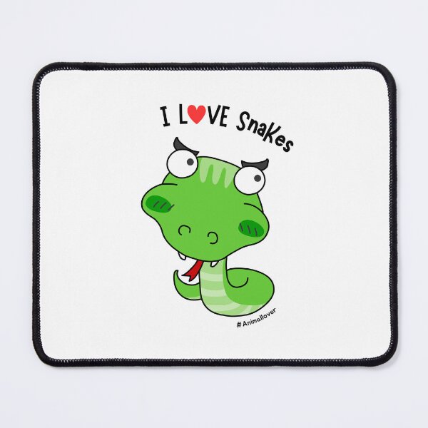 Item preview, I love snakes designed and sold by EzezFolio.