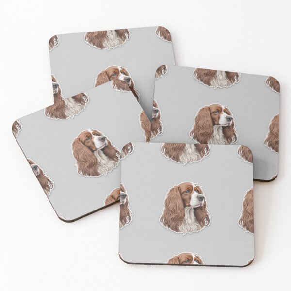 Item preview, English Cocker Spaniel Pattern designed and sold by Theo-B.