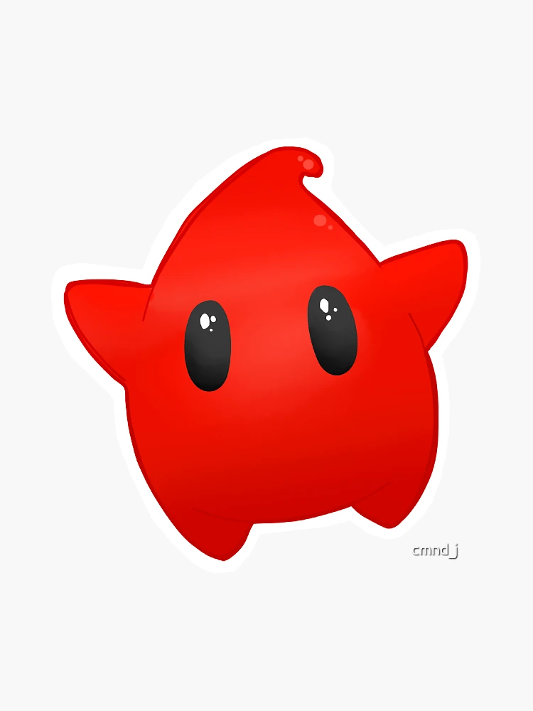 Luma Red Icon, Super Mario Iconpack