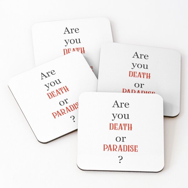 Item preview, Death or paradise? designed and sold by creativestuff11.
