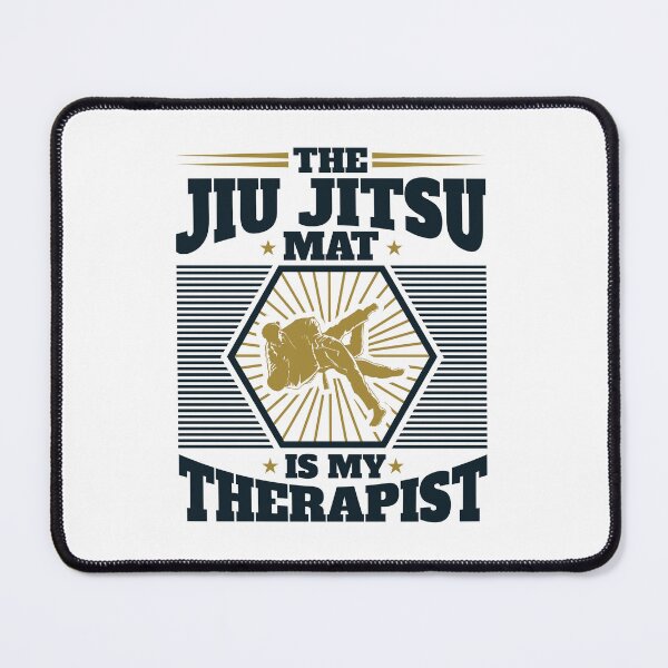 Artikelvorschau, Jiu Jitsu die Matte ist mein Therapeut entworfen und verkauft von jaygo.