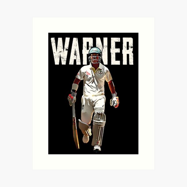 David Warner Cricket World Signed Autographed A4 Poster Photo Print  Memorabilia on eBid United Kingdom