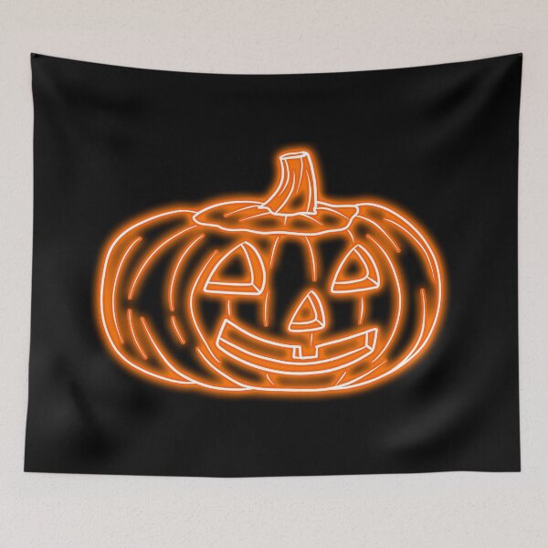 Item preview, Neon Orange Halloween Jack O' Lantern designed and sold by SaradaBoru.