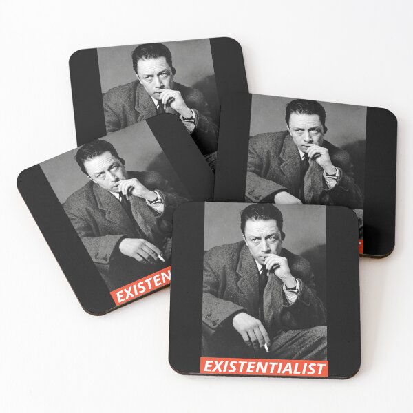 Item preview, Existentialist Albert Camus designed and sold by Cleanthes.