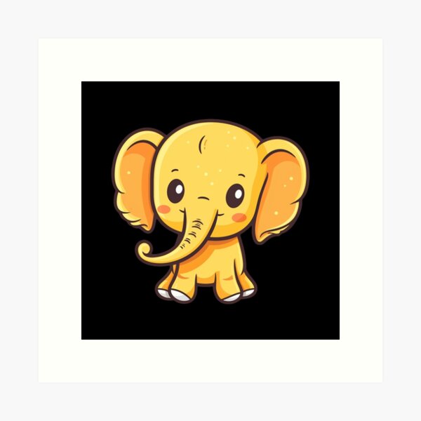 simple cute elephant drawing｜TikTok Search