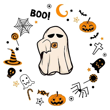 Artwork thumbnail, Spooky Boo ghost by InnovativeGFX