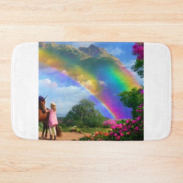 Item preview, A Rainbow, Unicorn and Child designed and sold by Everythingstakn.