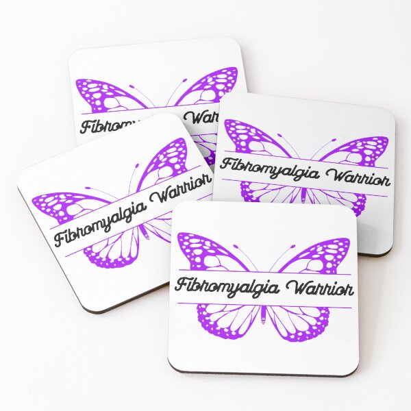 Item preview, Purple Fibromyalgia Warrior Butterfly designed and sold by CreationByLadyV.