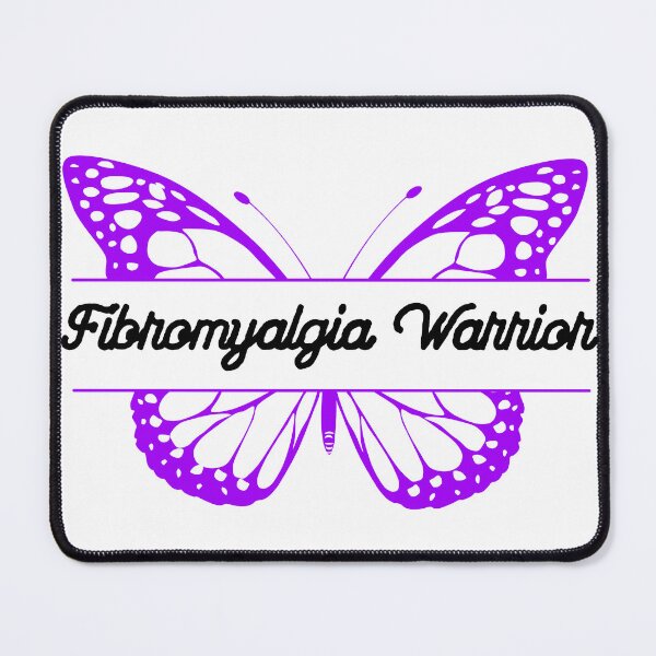 Item preview, Purple Fibromyalgia Warrior Butterfly designed and sold by CreationByLadyV.