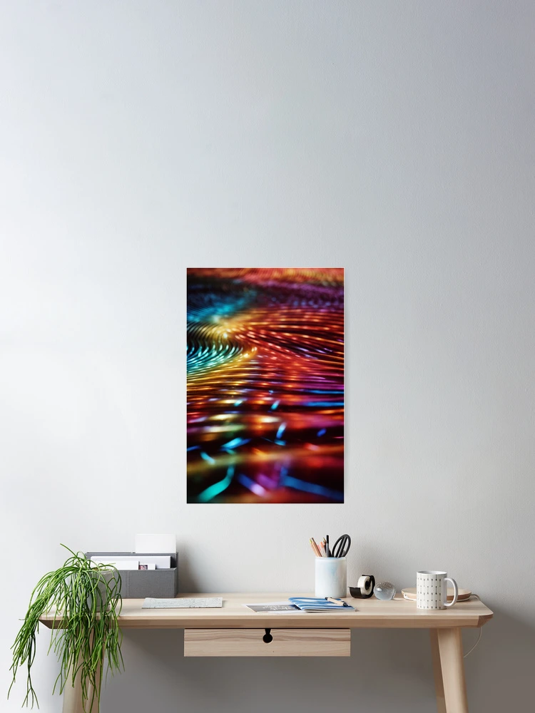 Thumbnail 2 of 3, Poster, Interference pattern designed and sold by AlfredSSikula.
