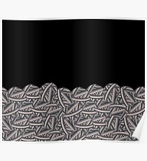 Pretty Piles of Coyote Yarn from Luscious Leggings Collection by Kristin Omdahl Poster