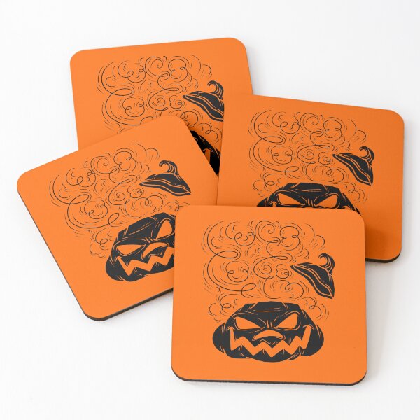 Item preview, Evil Jack O' Lantern Black Silhouette designed and sold by SaradaBoru.
