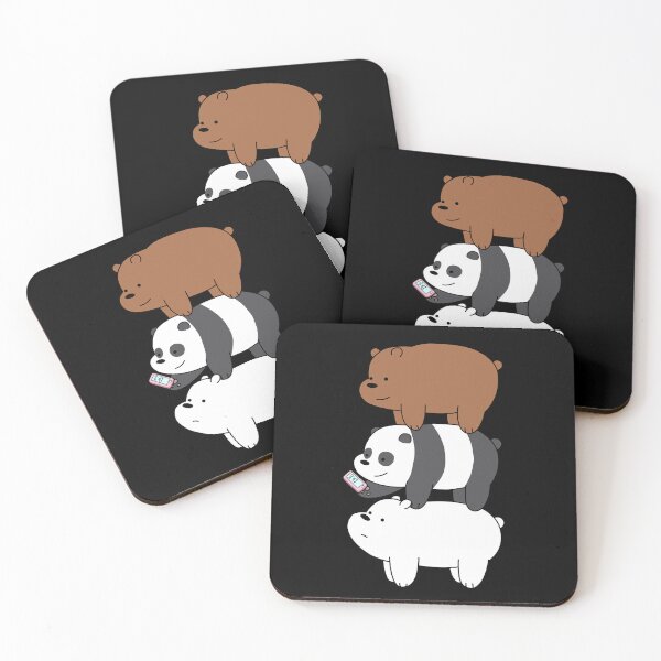 Item preview, We Bare Bears™ Grizzly, Panda, and Ice bear designed and sold by karamram.