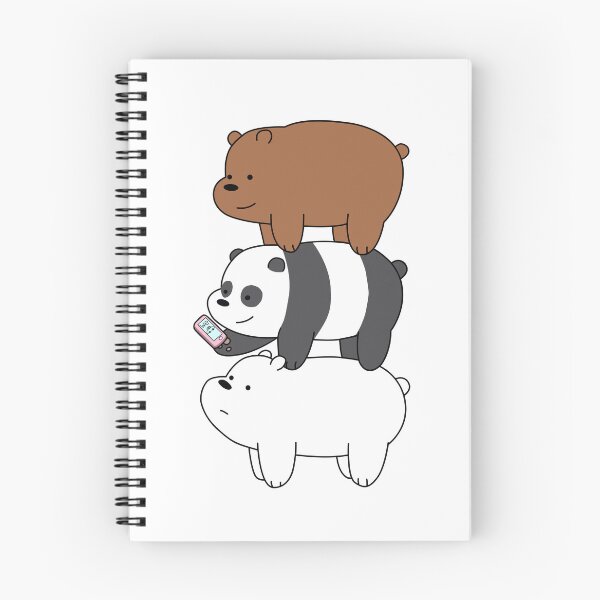 Item preview, We Bare Bears™ Grizzly, Panda, and Ice bear designed and sold by karamram.