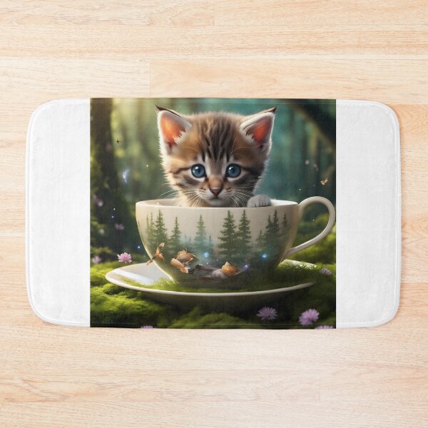 Item preview, Tea-cup Kitten designed and sold by Everythingstakn.