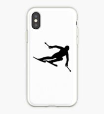 Vinilo o funda para iPhone Carreras de esquí