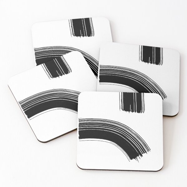 Item preview, Ink black white abstract designed and sold by ElaSzczepaniak.