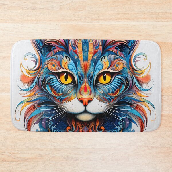 Item preview, Zentangle Cat 2 designed and sold by Red Witch Art.