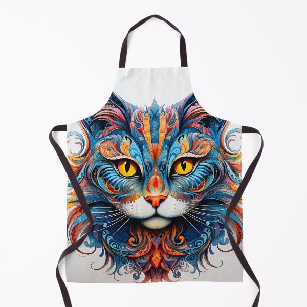 Item preview, Zentangle Cat 2 designed and sold by Red Witch Art.