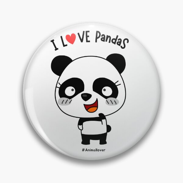 Item preview, I love pandas designed and sold by EzezFolio.