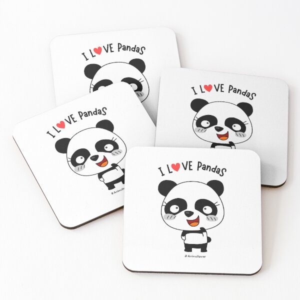 Item preview, I love pandas designed and sold by EzezFolio.